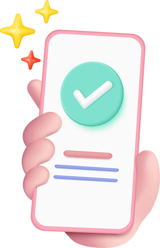 Phone showing a successful pulse check